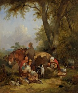 Gypsy Encampment by William Snr. Shayer
